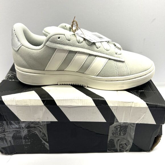 adidas Shoes - adidas Grand Court Alapha 00s Light Green Cream Silver Accents Women SZ 8.5 New